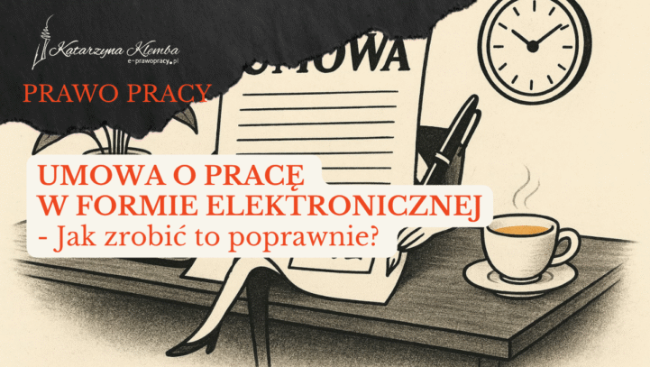 Umowa o&nbsp;pracę w&nbsp;formie elektronicznej – jak to&nbsp;zrobić poprawnie?