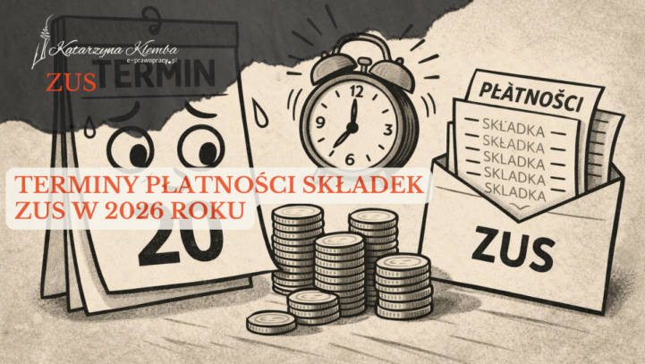 Terminy płatności składek ZUS w&nbsp;2026 roku – daty, zasady i&nbsp;konsekwencje spóźnienia