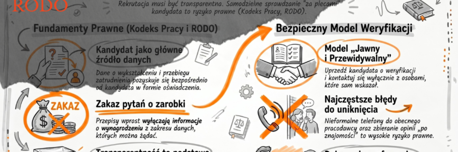 RODO weryfikacja kandydata u poprzedniego pracodawcy