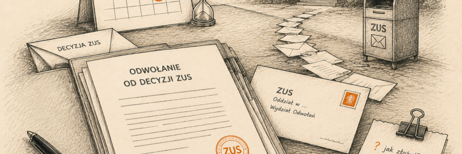 odwołanie od decyzji ZUS