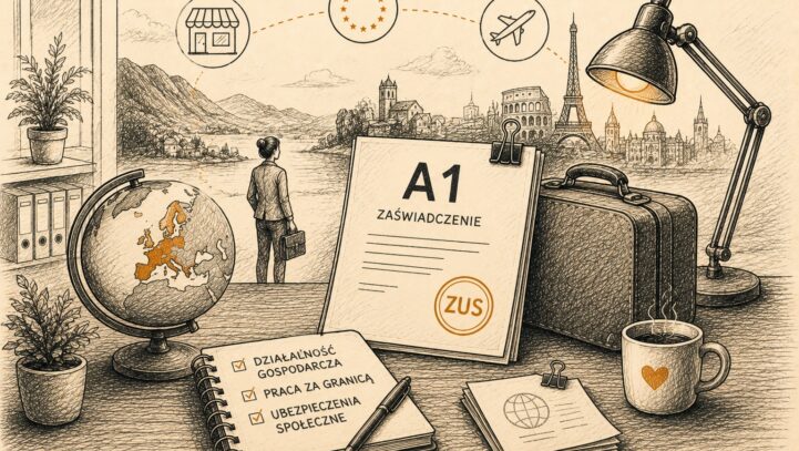 Zaświadczenie A1 przy działalności gospodarczej – co&nbsp;to&nbsp;jest, kiedy jest potrzebne i&nbsp;jak je&nbsp;uzyskać?
