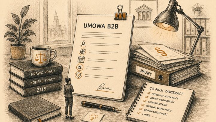 Umowa B2B bez&nbsp;błędów – jak ją&nbsp;napisać i&nbsp;co&nbsp;musi zawierać?