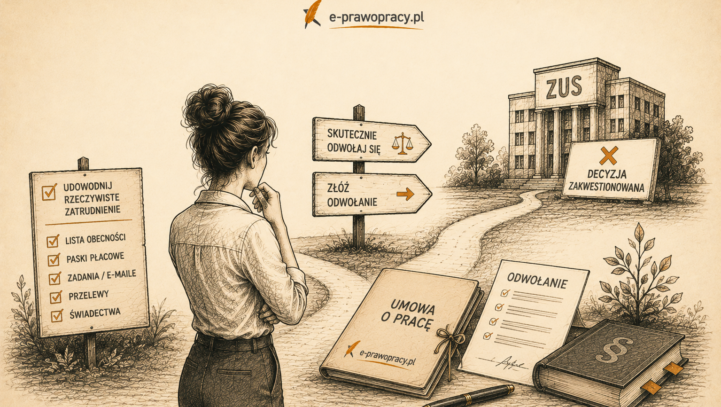 ZUS zakwestionował umowę o&nbsp;pracę – jak udowodnić rzeczywiste zatrudnienie i&nbsp;skutecznie odwołać się od&nbsp;decyzji?