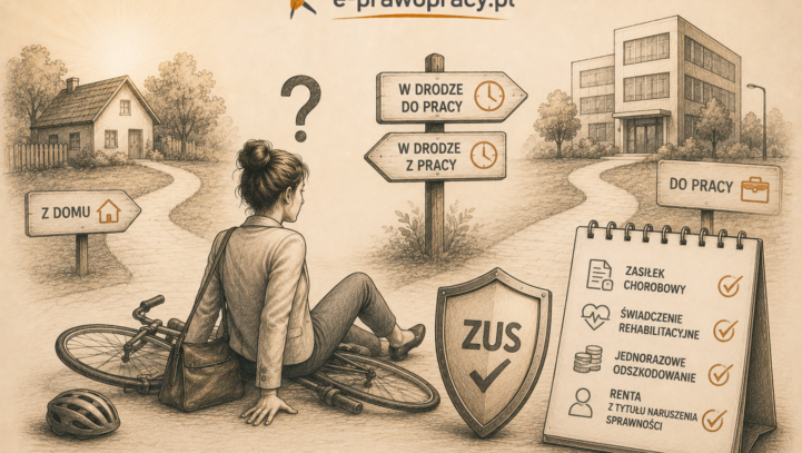 Wypadek w&nbsp;drodze do&nbsp;pracy lub z&nbsp;pracy – kiedy ZUS uzna zdarzenie i&nbsp;jakie świadczenia przysługują?